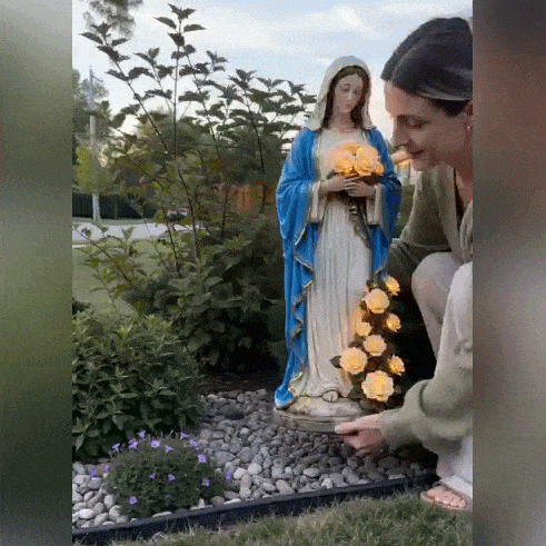 💗Virgin Mary Garden Light