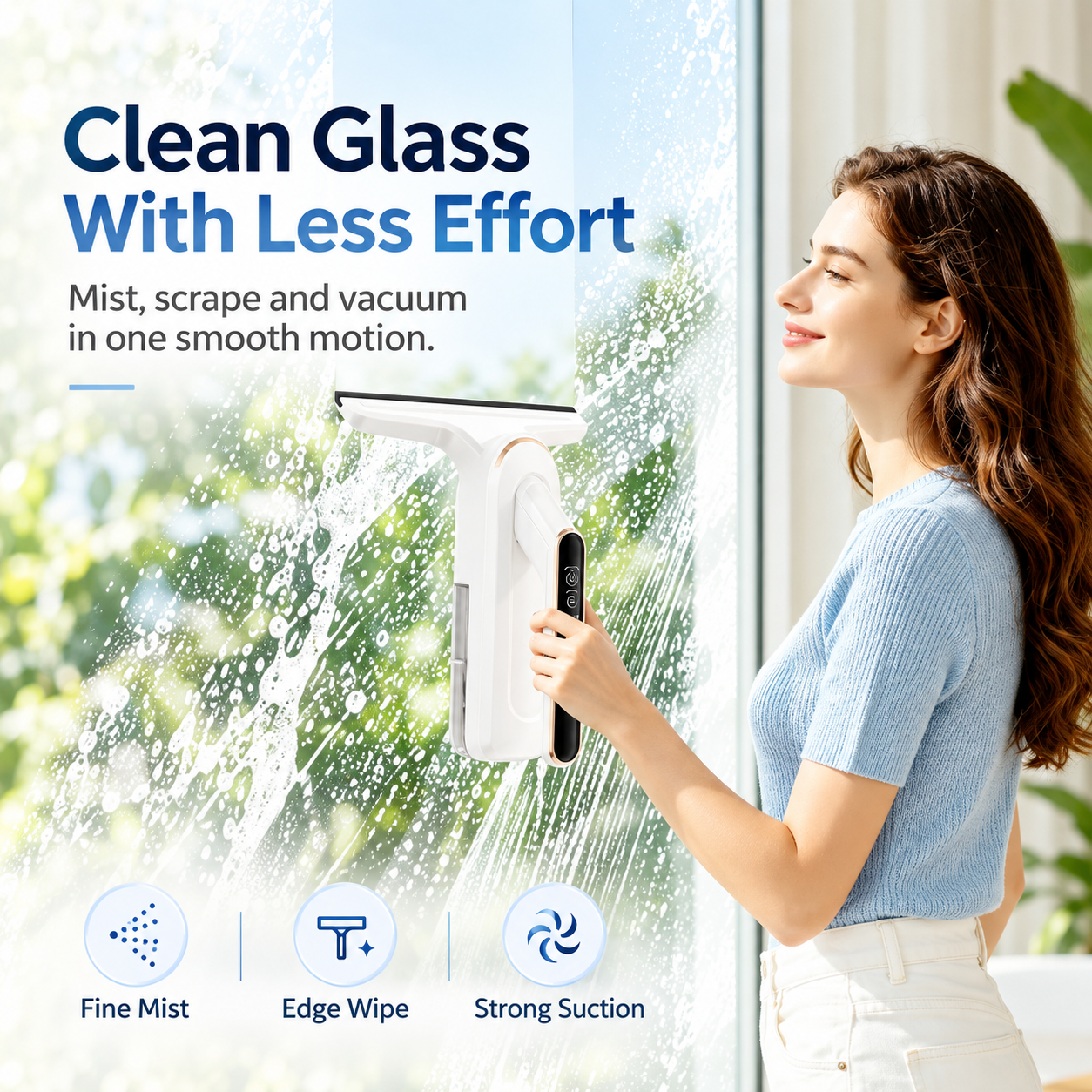 Cordless Electric Window Cleaner