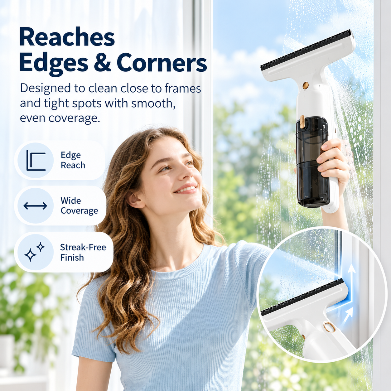Cordless Electric Window Cleaner