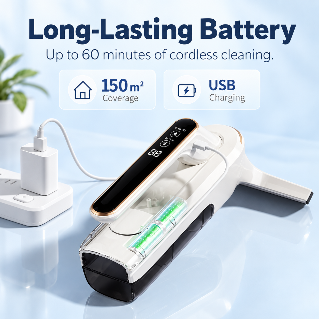 Cordless Electric Window Cleaner