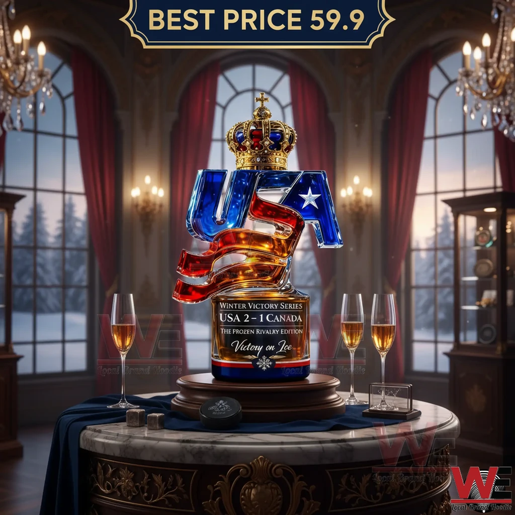 USA Ice Hockey Champions Commemorative Bottle