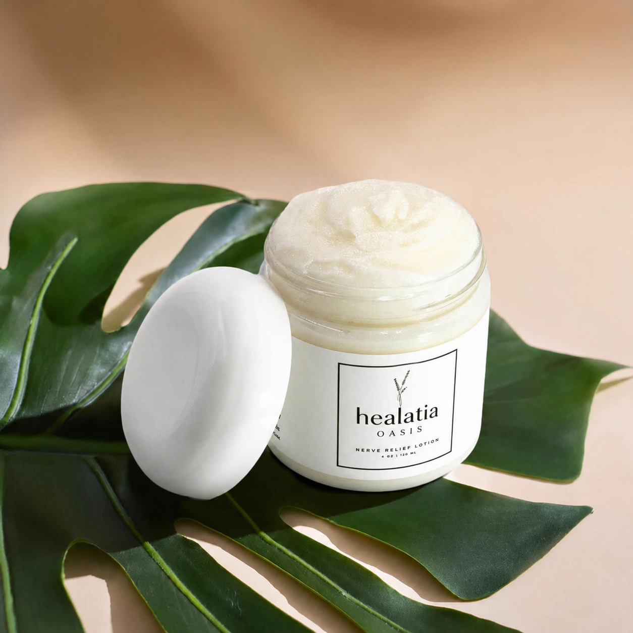 Healatia™ Magnesium Nerve Comfort Lotion – Cooling Daily Care for Hands & Feet