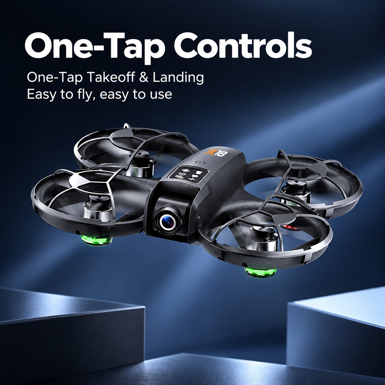 🚁 Aerial Camera Drone with 4.3" Screen Remote – Easy Flying, Stunning Views & 360° Flips