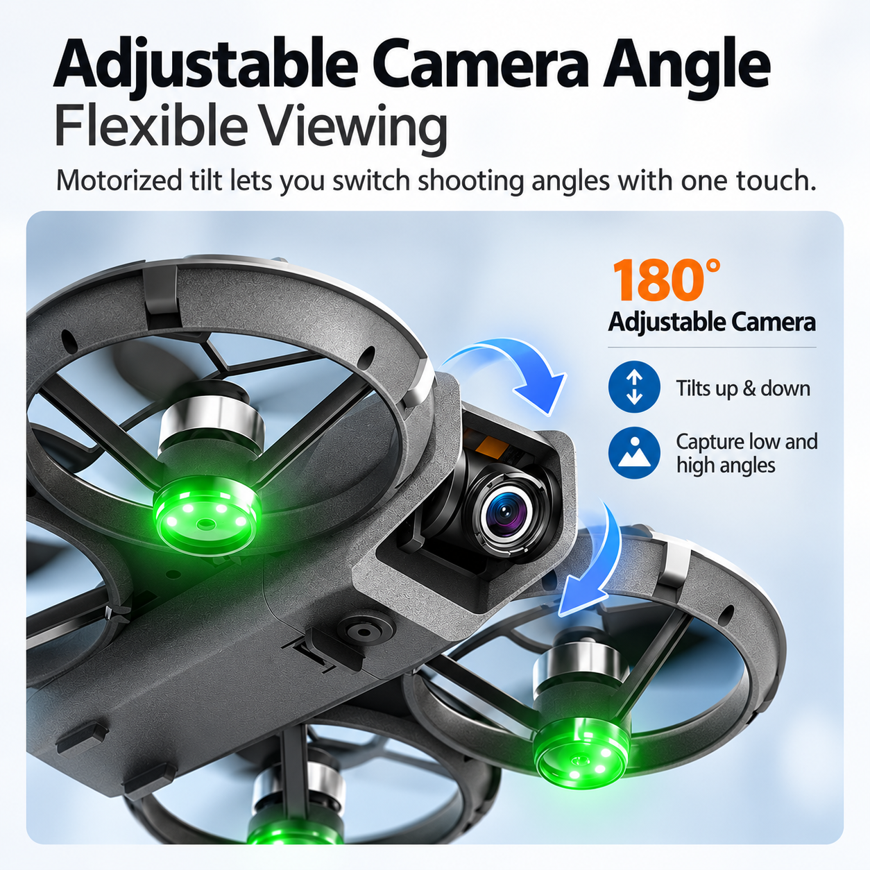 🚁 Aerial Camera Drone with 4.3" Screen Remote – Easy Flying, Stunning Views & 360° Flips