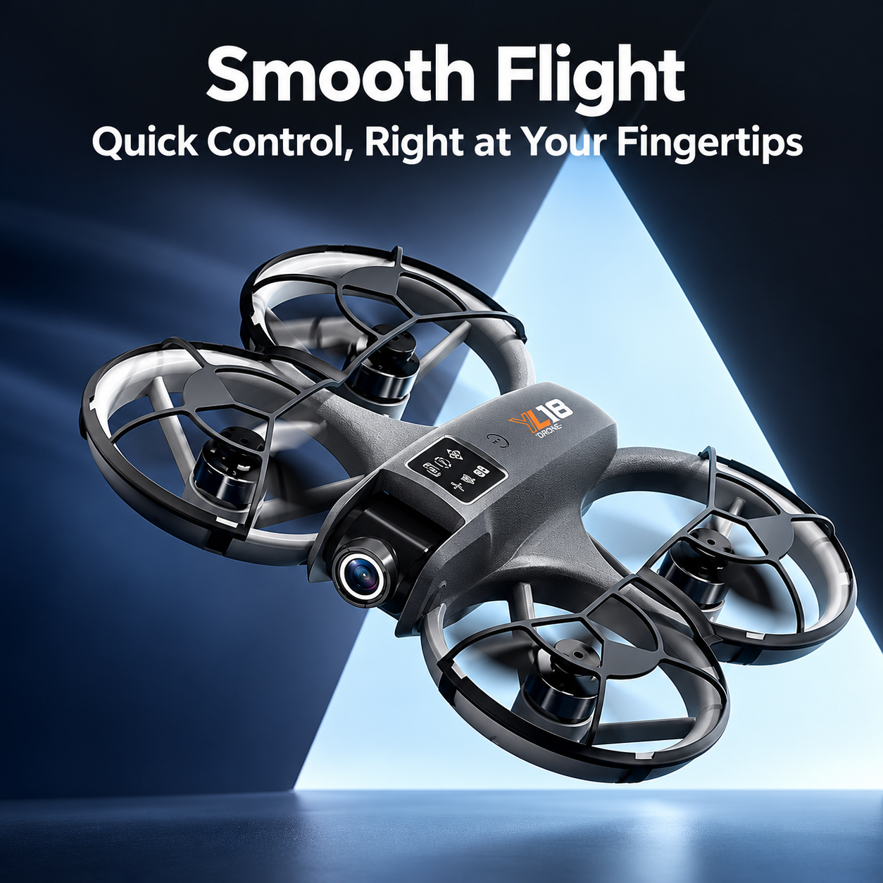 🚁 Aerial Camera Drone with 4.3" Screen Remote – Easy Flying, Stunning Views & 360° Flips
