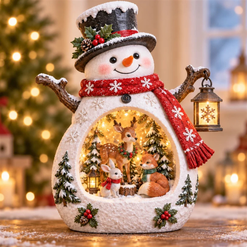 🎄 Magical Christmas Wonderland – Lighted Christmas Tabletop Decorations