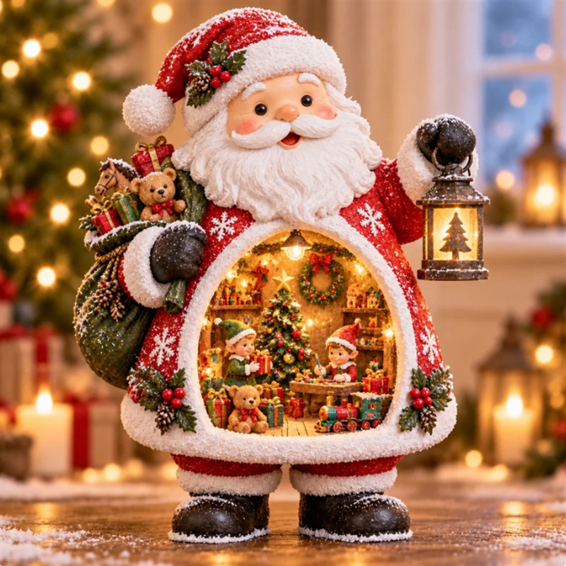 🎄 Magical Christmas Wonderland – Lighted Christmas Tabletop Decorations