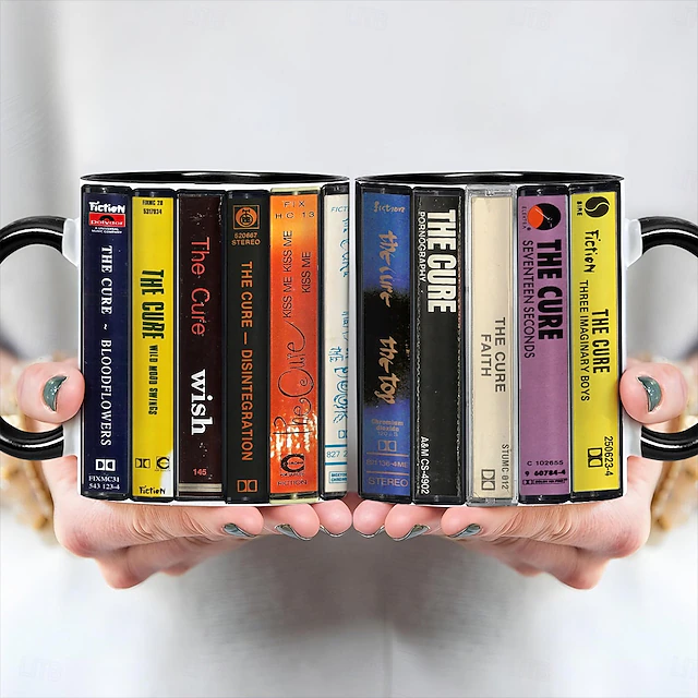 Albums Cassette Retro Collection Mug