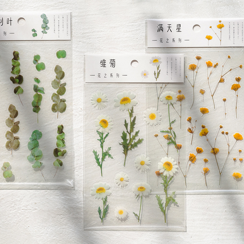 The Flower Series Sticker Sheet