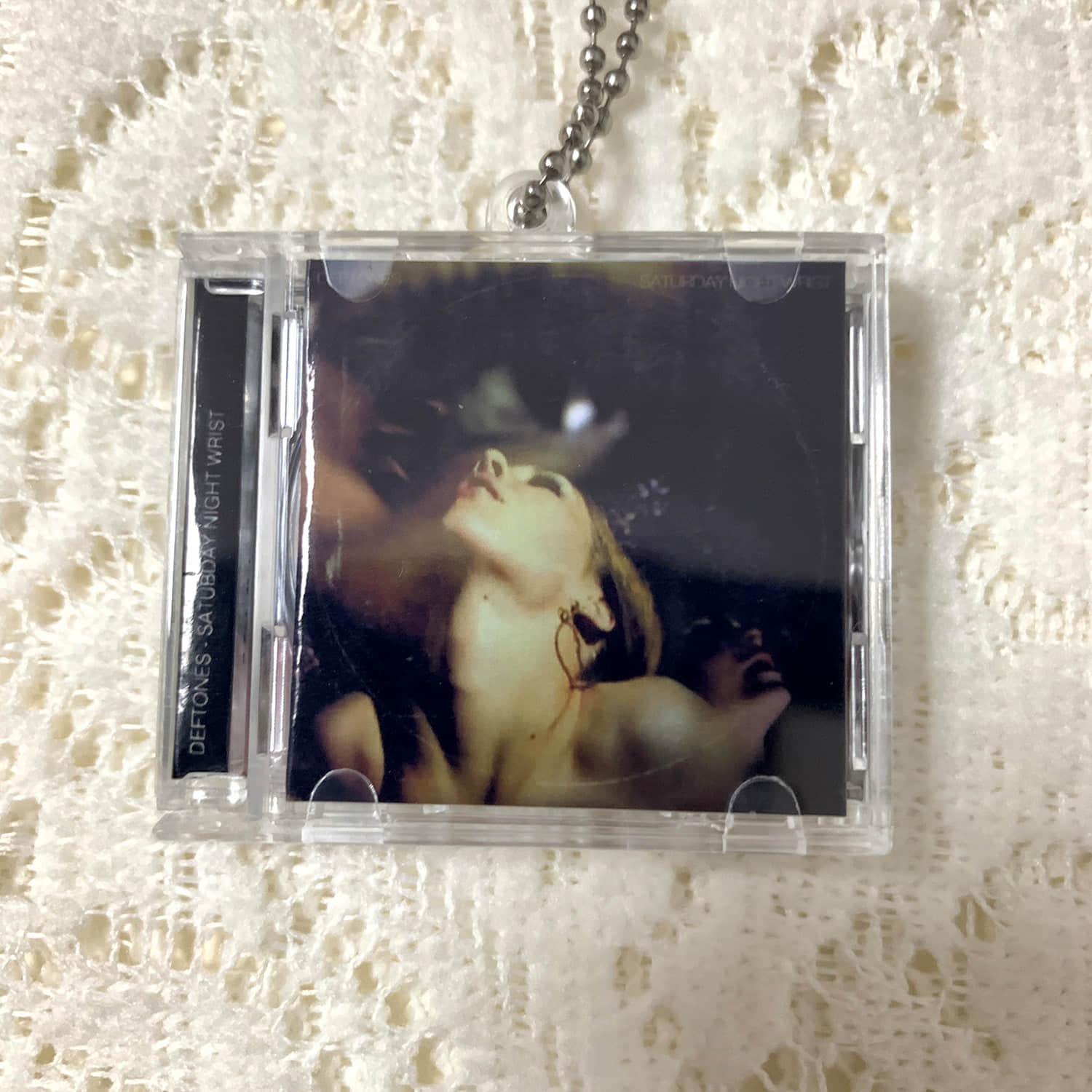 Deftones Little CD Album Cover Keychains - Around the Fur - Saturday Night Wrist