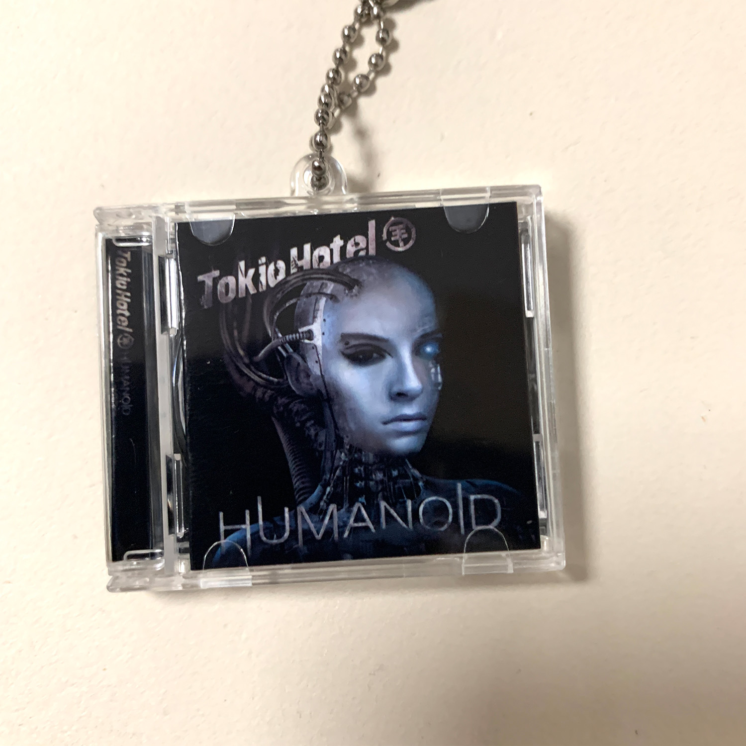 Tokio Hotel Little CD Album Cover Keychains - Scream - Schrei - Schrei - So Laut Du Kannst- Best Of