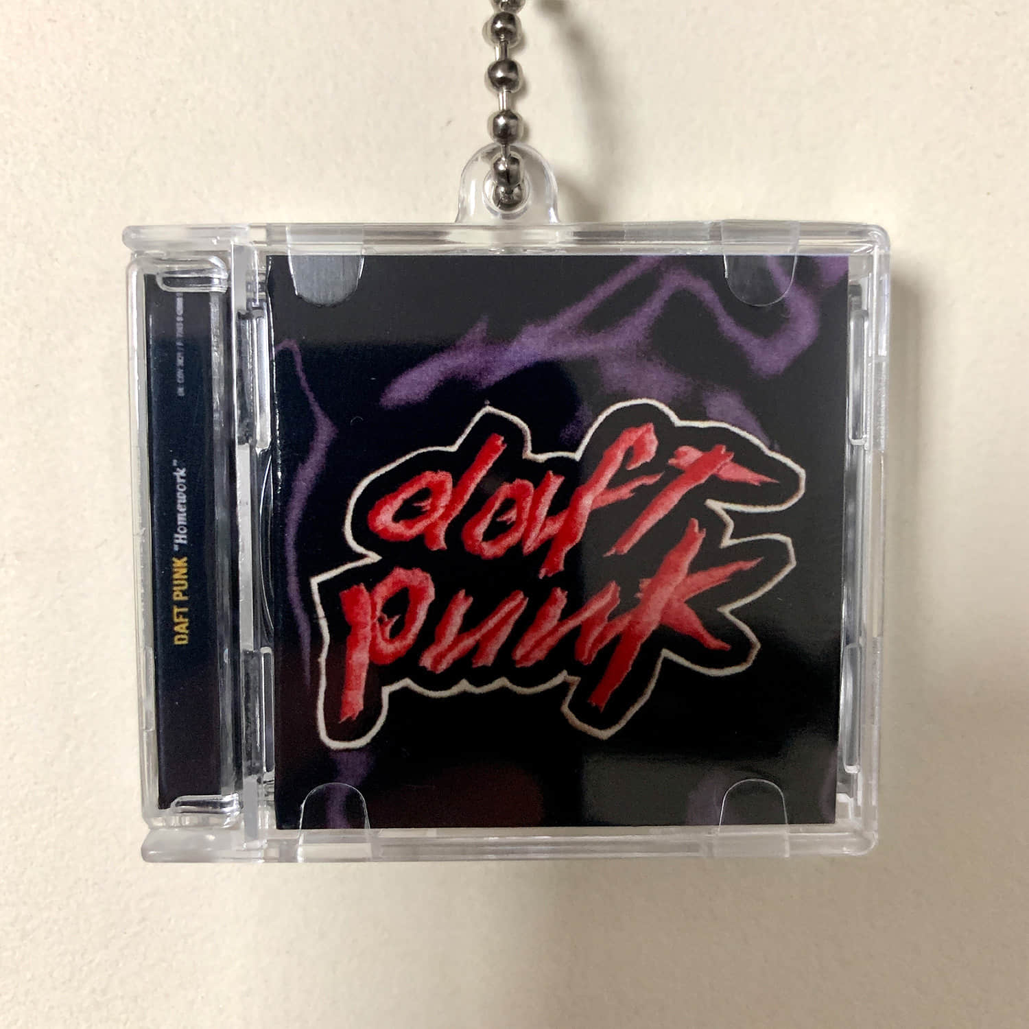 Daft Punk Little CD Album Cover Keychains - Random Access Memories -Discovery - Homework