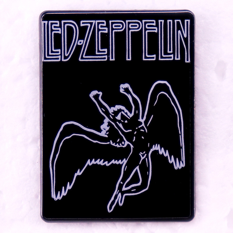Led Zeppelin Band Enamel Pin - Metal Pin