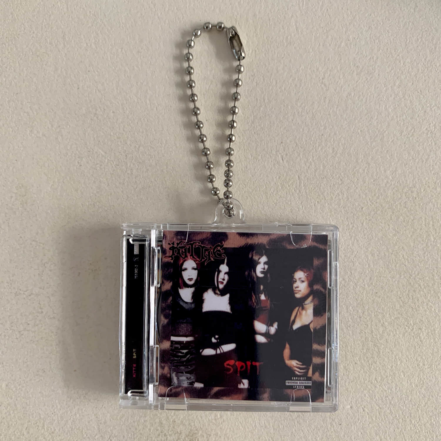 Kittie Little CD Album Cover Keychains  – Spit