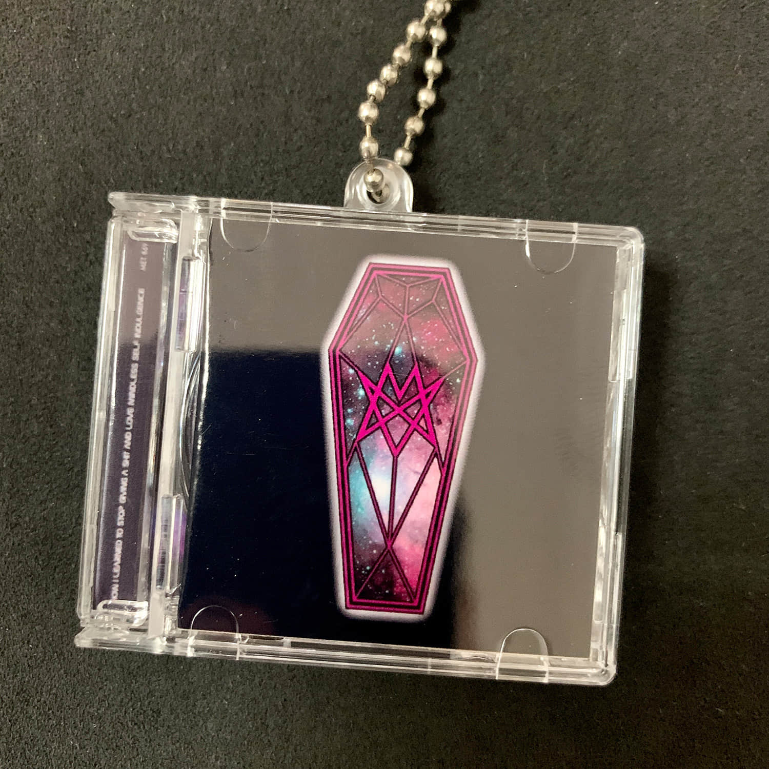 Mindless Self Indulgence(MSI) Little CD Album Cover Keychains - If -Frankenstein Girls Will Seem Strangely Sexy-pink - Tighter-How I Learned