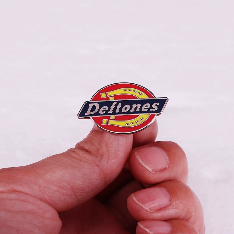 Deftones Band Enamel Pin - Metal Pin
