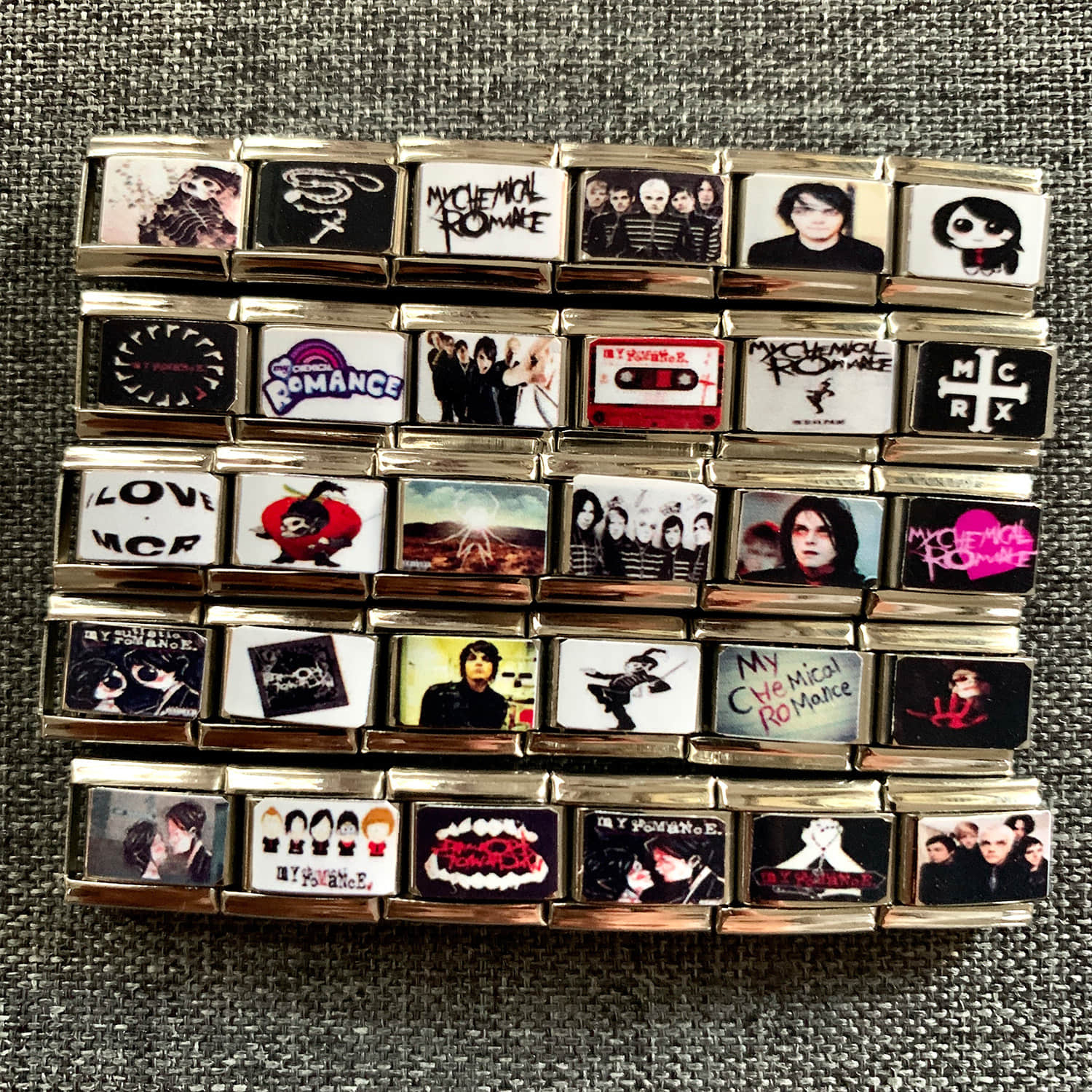 My Chemical Romance Band  Italian Bracelet