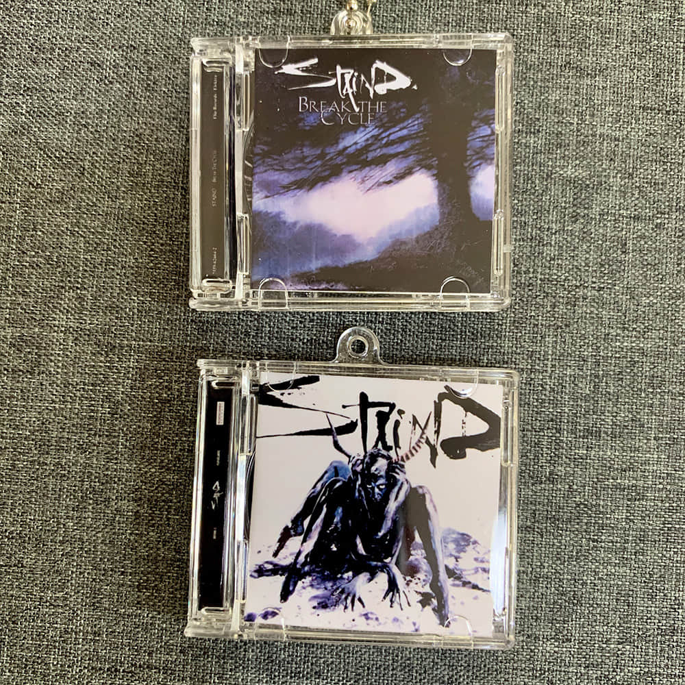 Staind Little CD Album Cover Keychains – Break The Cycle - Staind