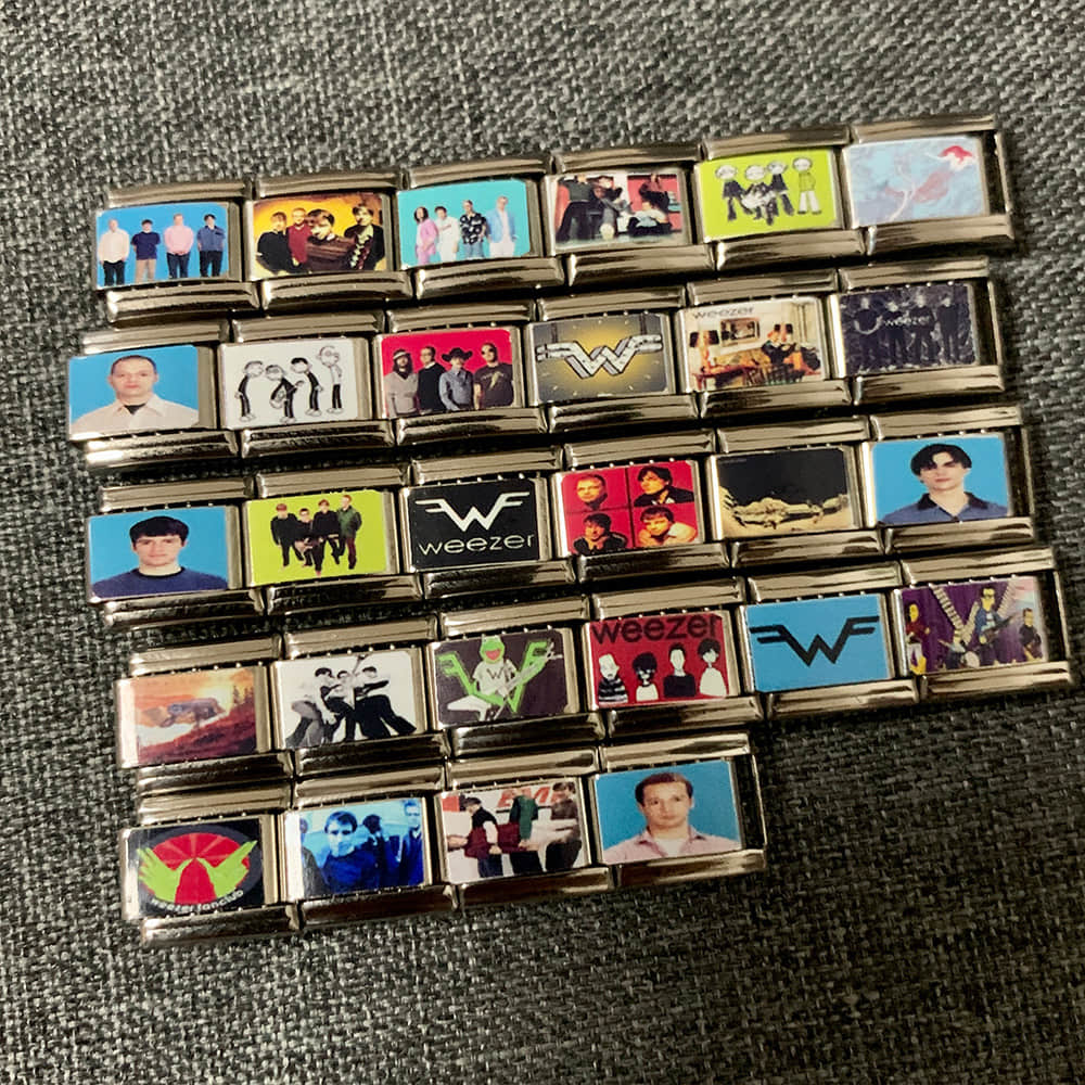 Weezer Band Italian Bracelet