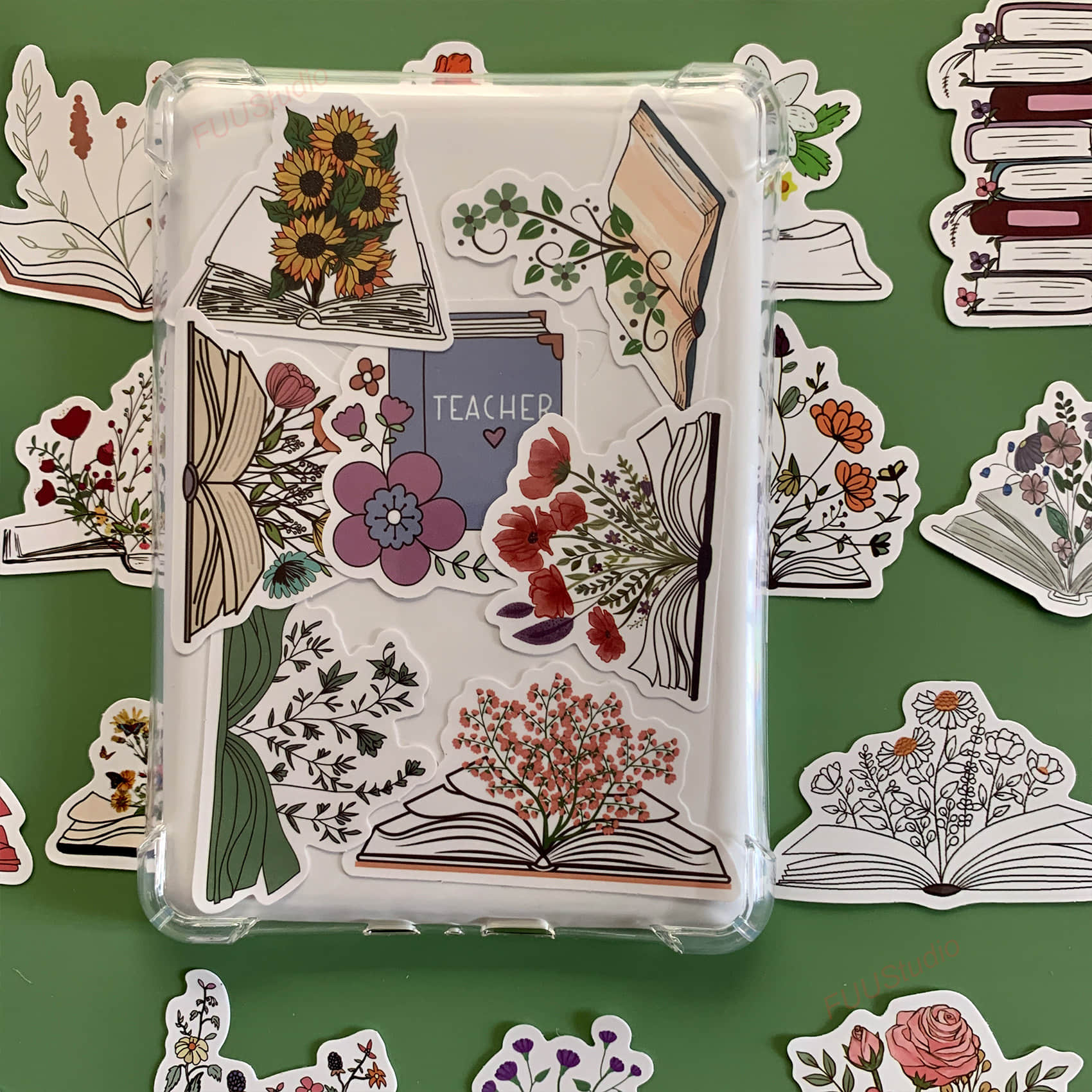 Book and Plants Sticker Pack-FUU Studio