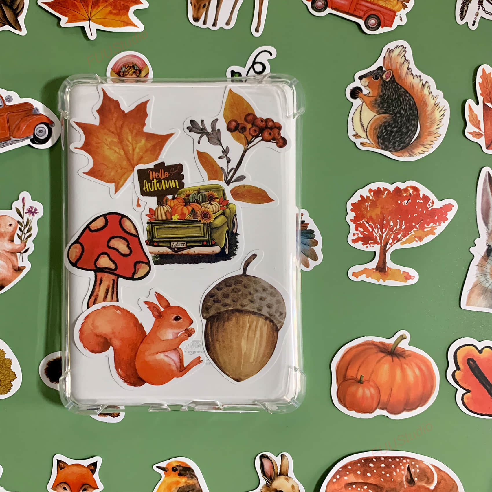 Autumn theme Sticker Pack 50 pieces-FUU Studio