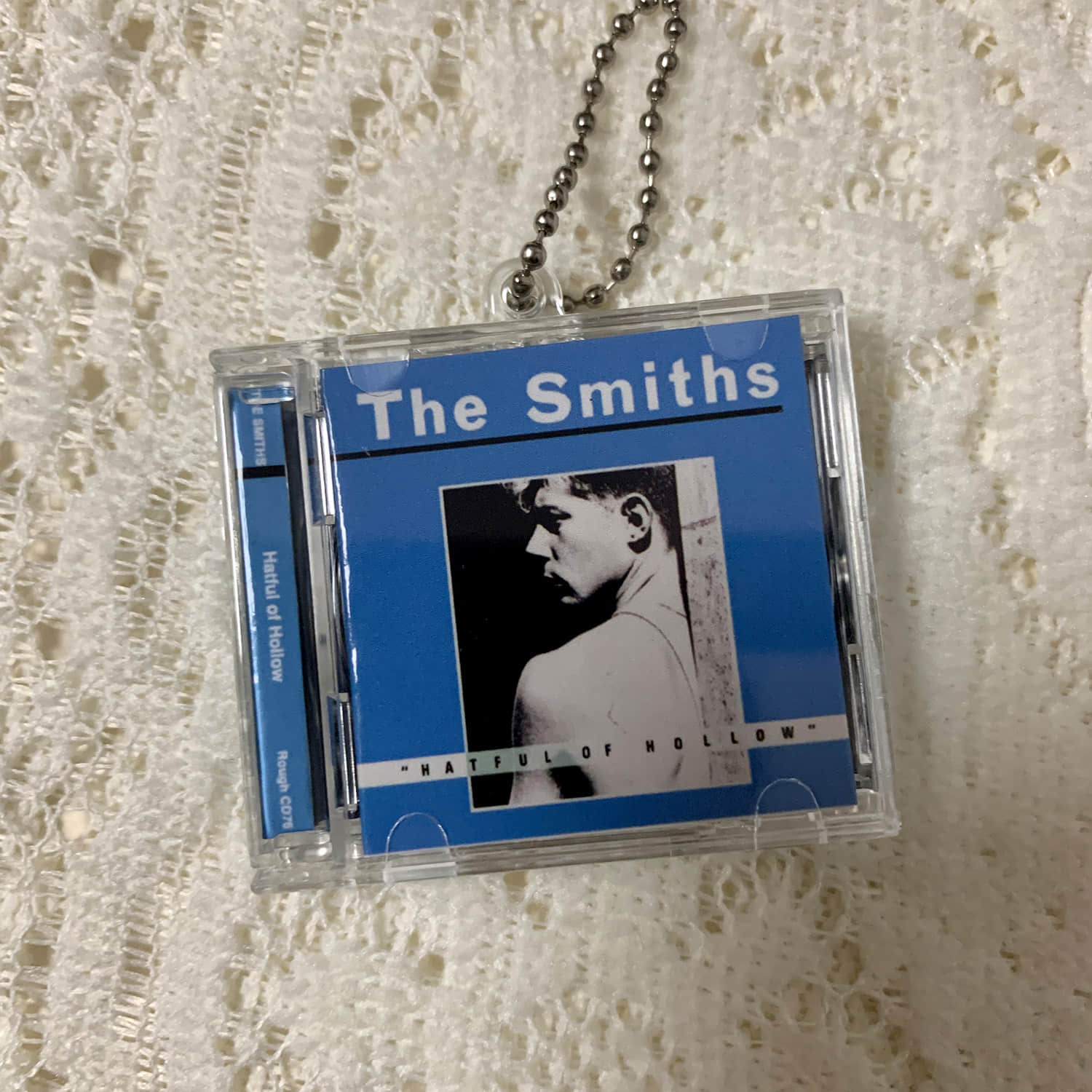 The Smiths Little CD Album Cover Keychains -Louder Than Bombs and The Queen Is Dead
