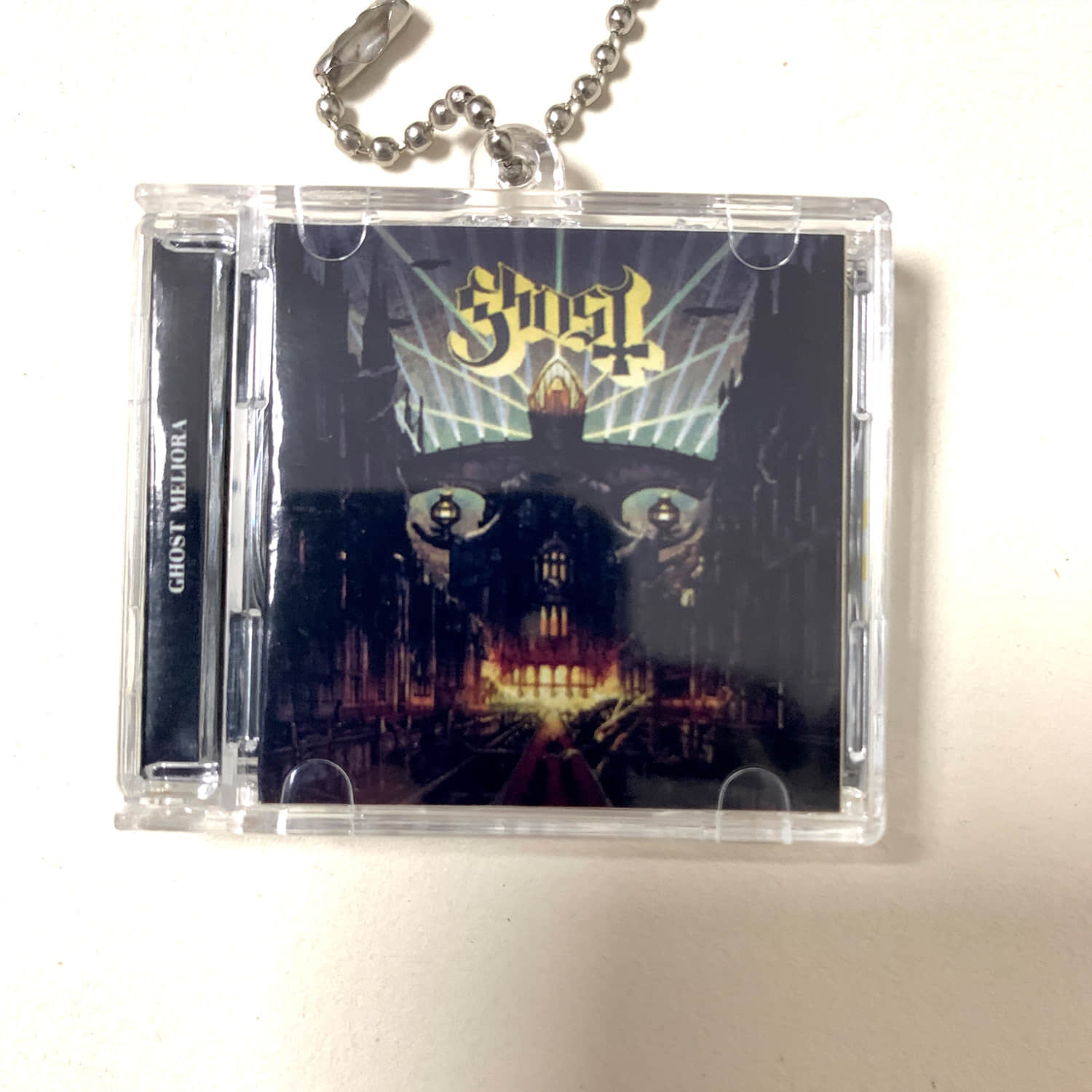 Ghost Band Little CD Album Cover Keychains - Impera - Meliora