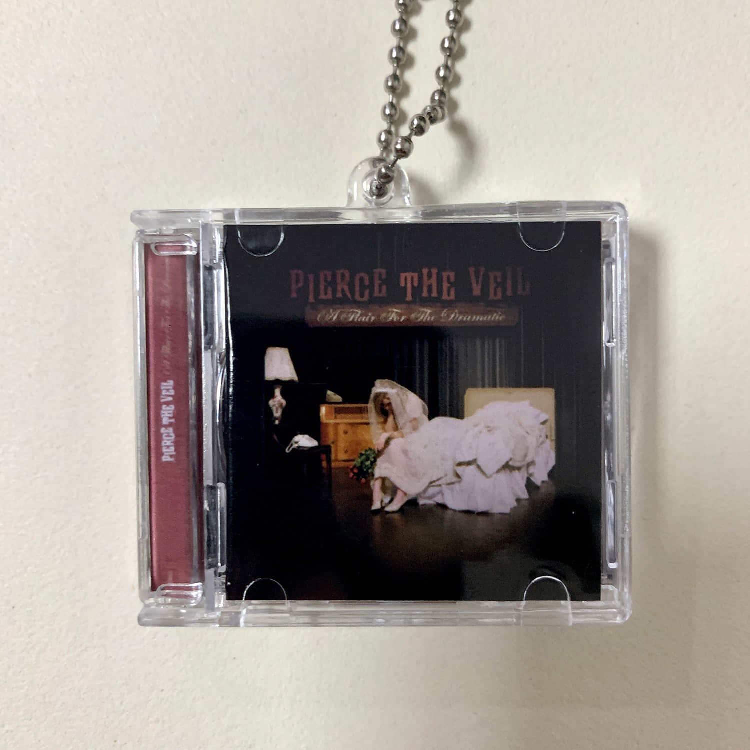 Pierce The Veil Little CD Album Cover Keychains - Collide With The Sky -  Selfish Machines -Misadventures -A Flair For The Dramatic