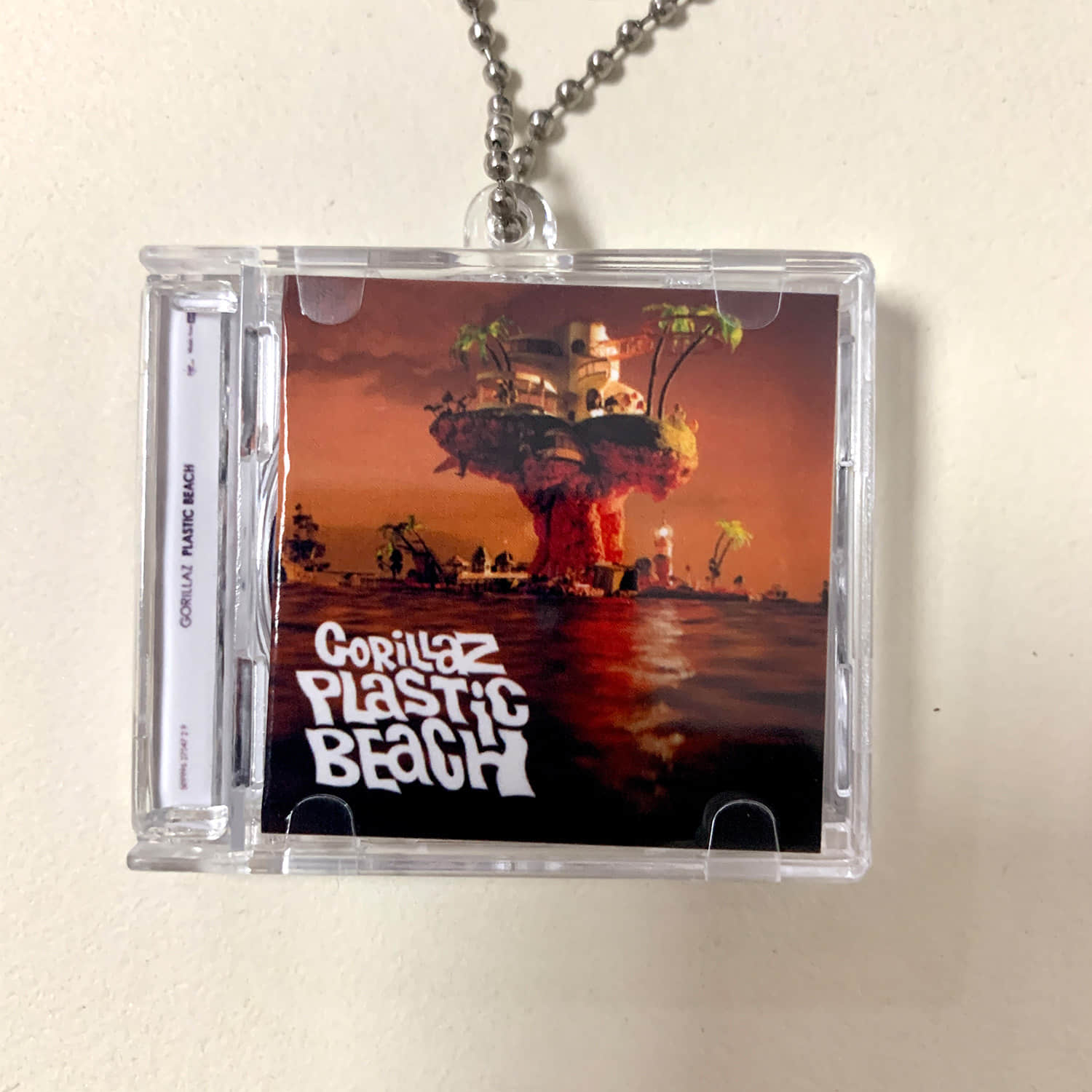 Gorillaz Little CD Album Cover Keychains - Demon Days - Gorillaz -Plastic Beach