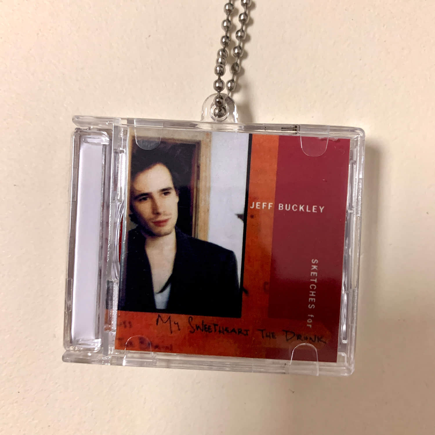 Jeff Buckley Little CD Album Cover Keychains  - Grace - Sketches For My Sweetheart The Drunk