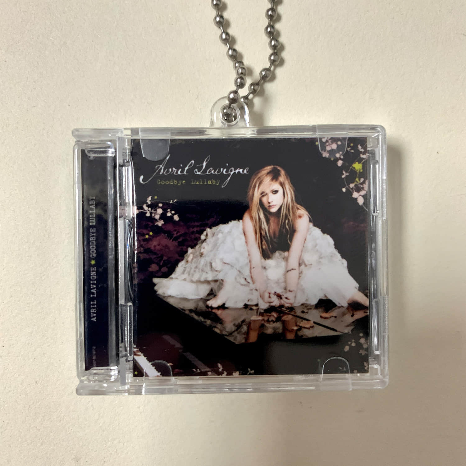 Avril Lavigne Little CD Album Cover Keychains – Let Go - Goodbye Lullaby