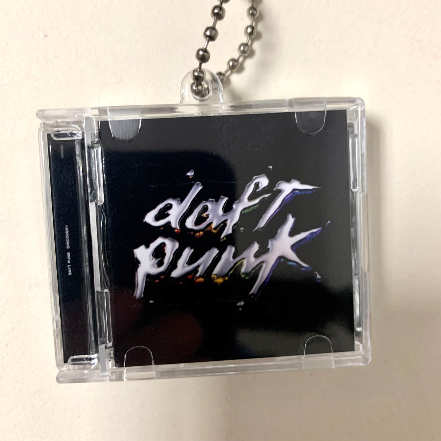 Daft Punk Little CD Album Cover Keychains - Random Access Memories -Discovery - Homework