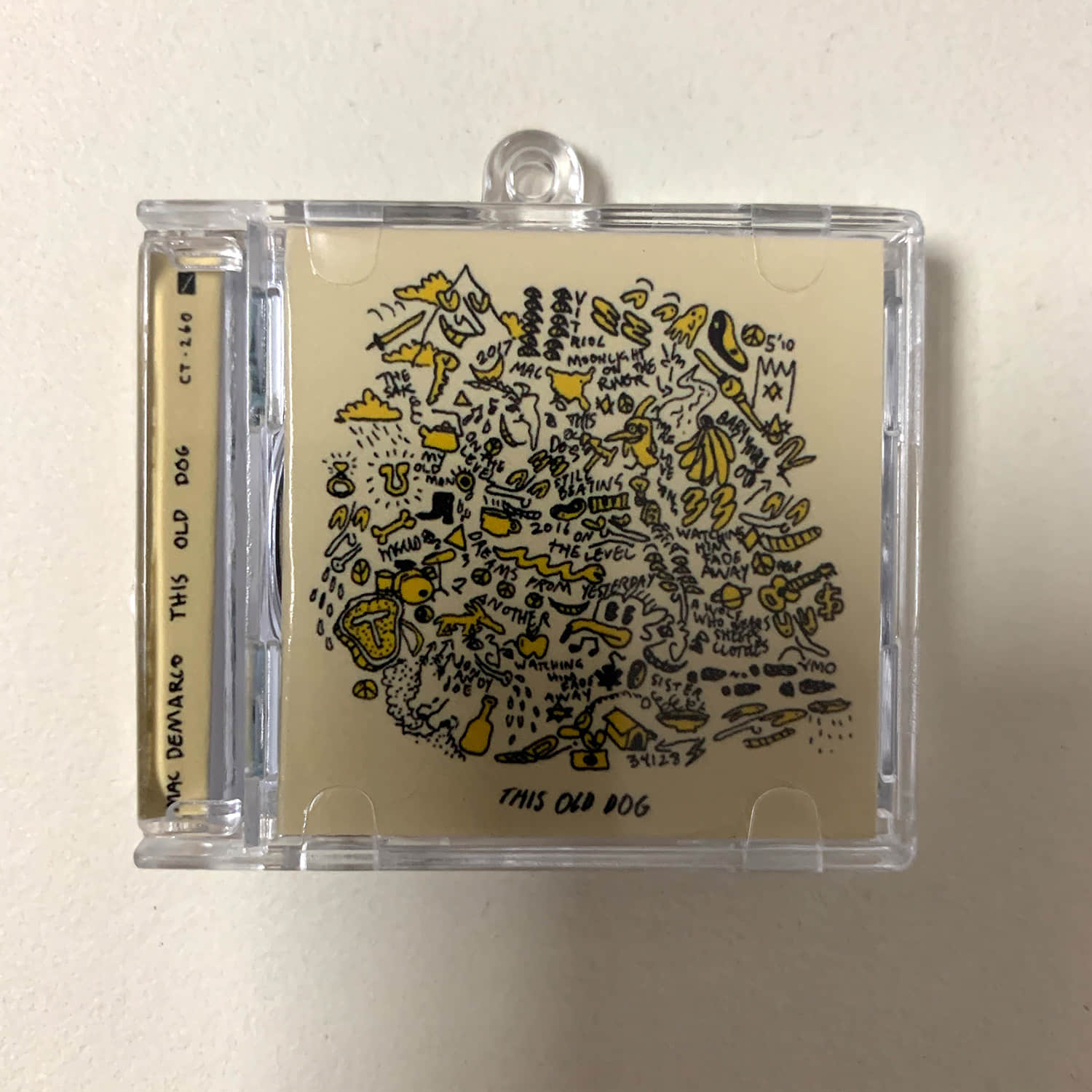 Mac DeMarco Little CD Album Cover Keychains - Salad Days - Another One - This Old Dog - 2