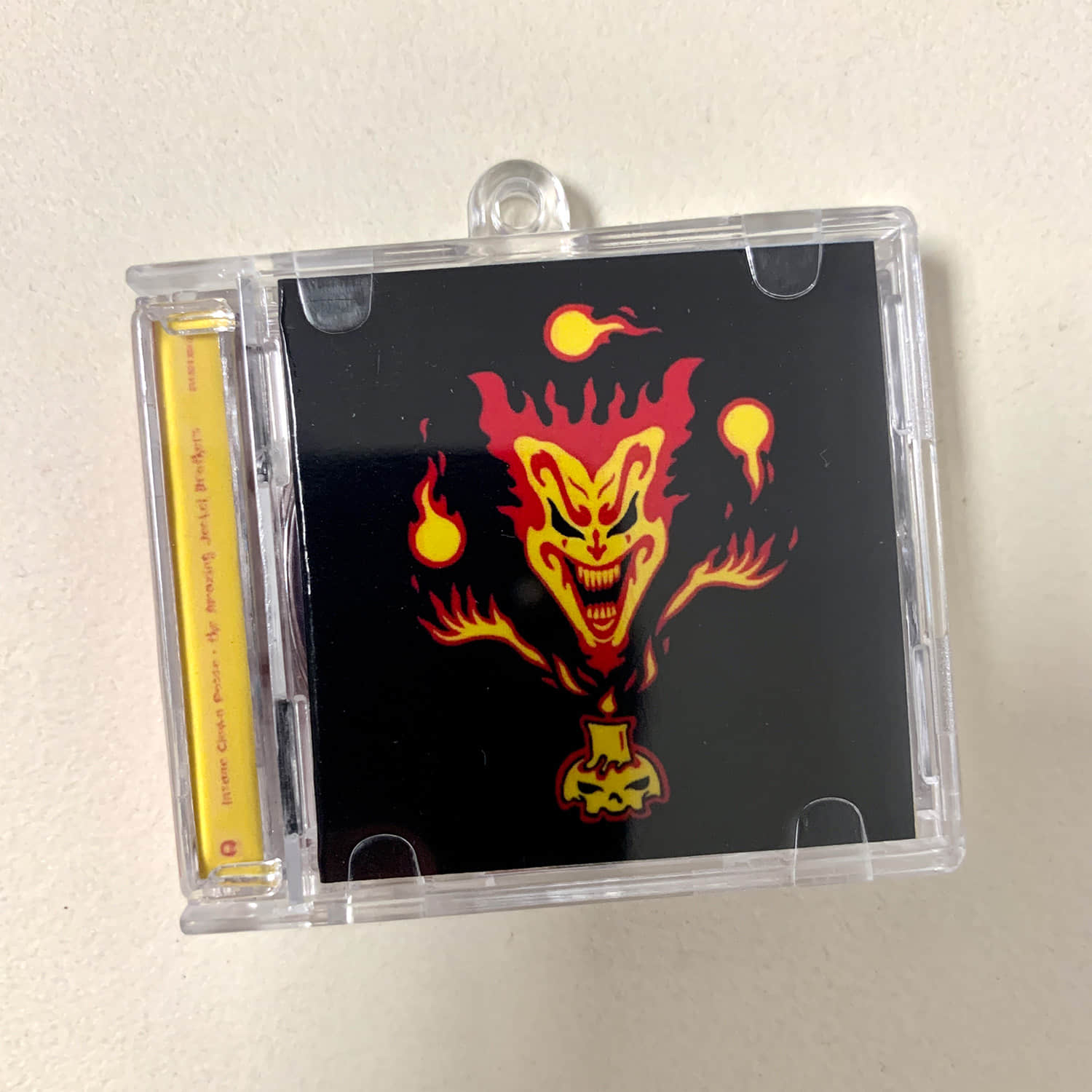 Insane Clown Poses(ICP)  Little CD Album Cover Keychains - The Great Milenko - Ringmaster -Riddle Box - Carnival Of Carnage - The Amazing Jeckel Brothers - The Wraith_ Shangri-La - Bizaar