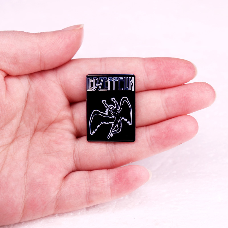 Led Zeppelin Band Enamel Pin - Metal Pin