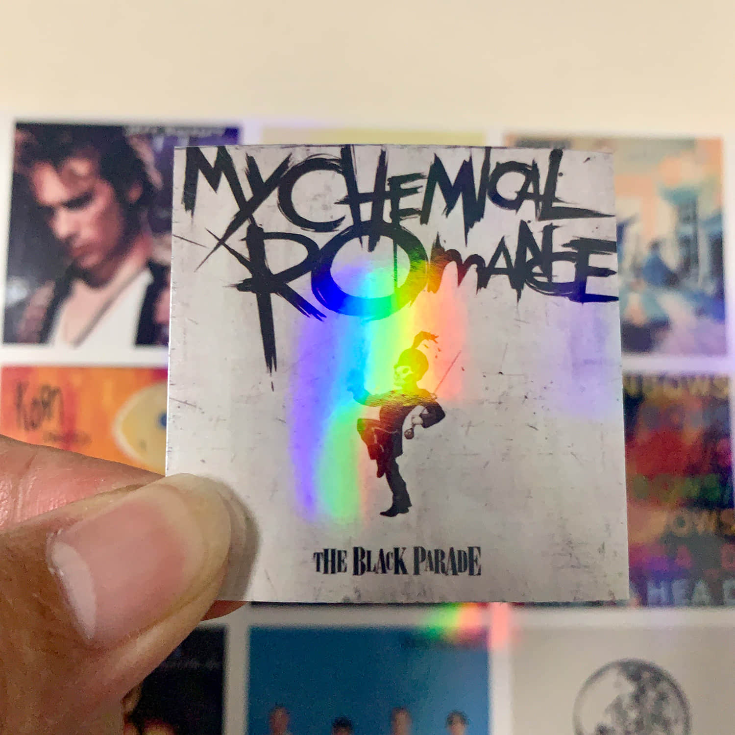 Custom Album Cover Stickers