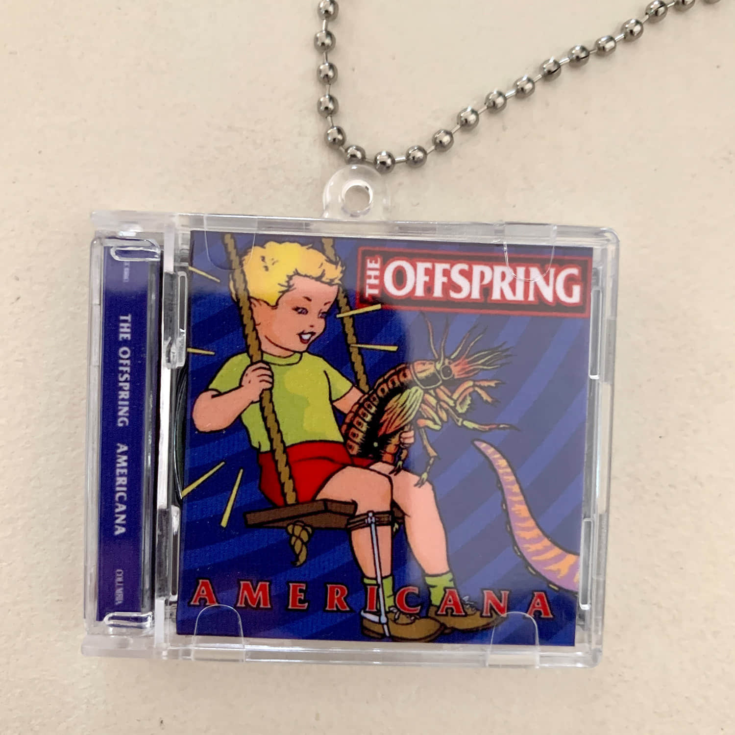 The Offspring Little CD Album Cover Keychains - Smash - Americana - Rise And Fall, Rage And Grace