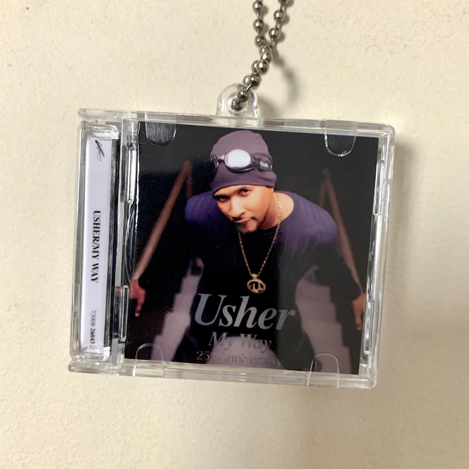 Usher Little CD Album Cover Keychains – My Way - Confessions