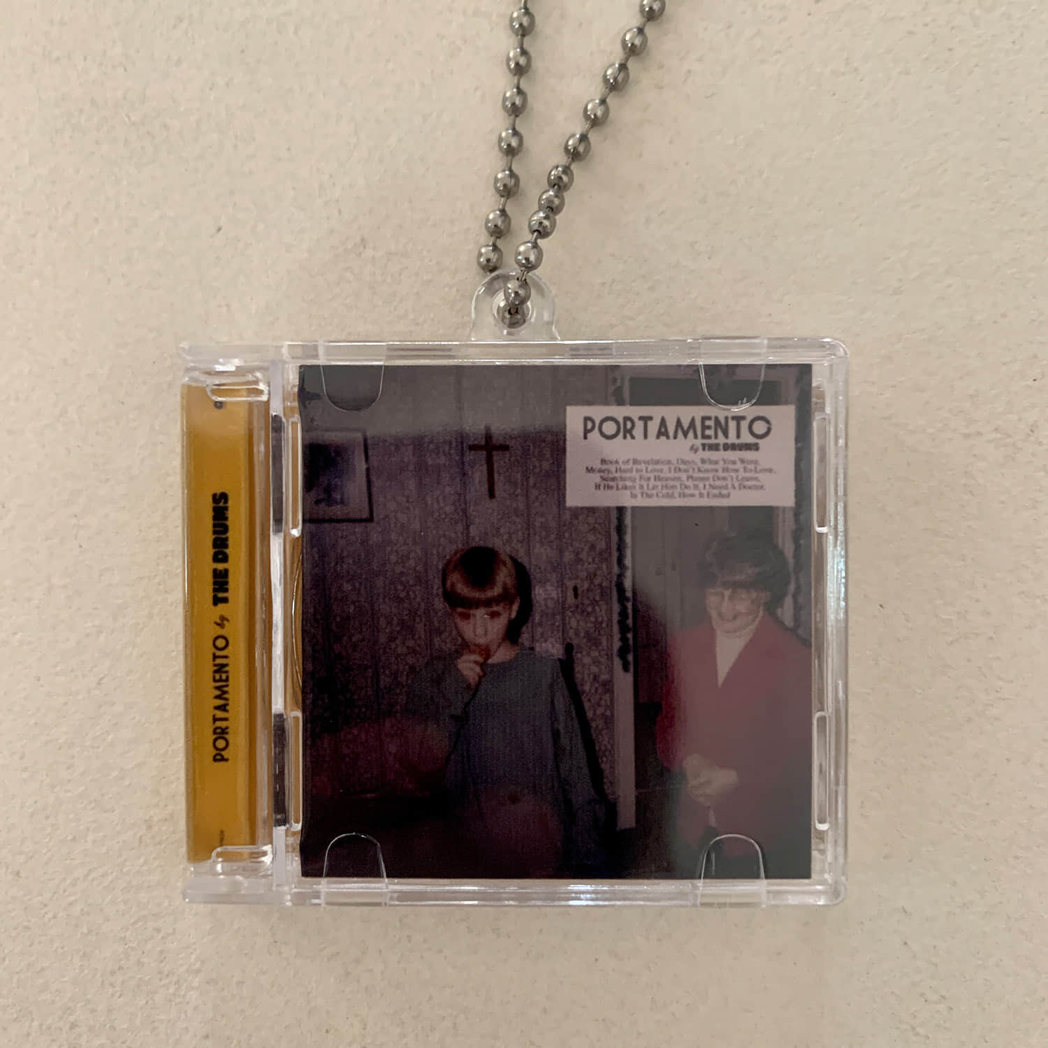 The Drums Little CD Album Cover Keychains  – Portamento - The Drums