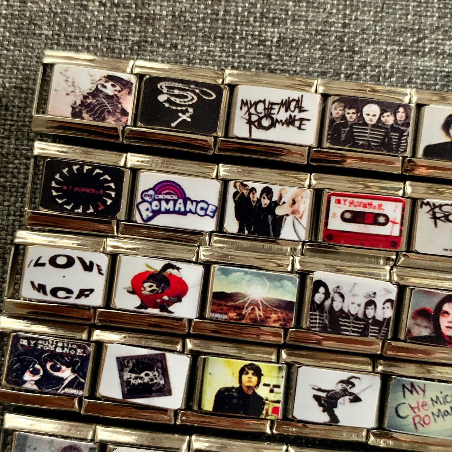 My Chemical Romance Band  Italian Bracelet