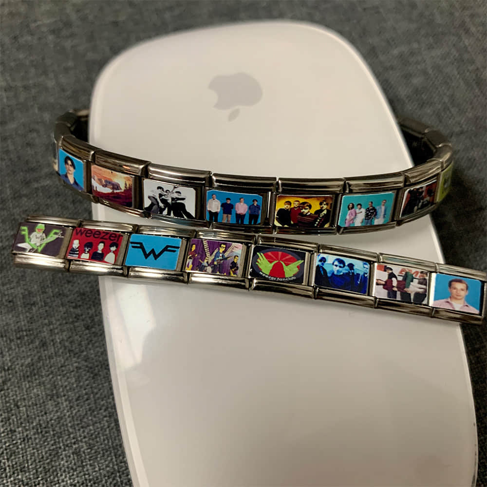 Weezer Band Italian Bracelet