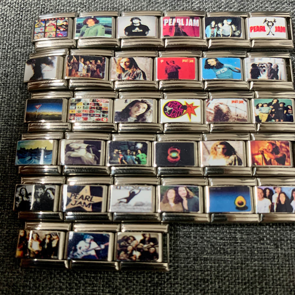 Pearl Jam Band Italian Bracelet