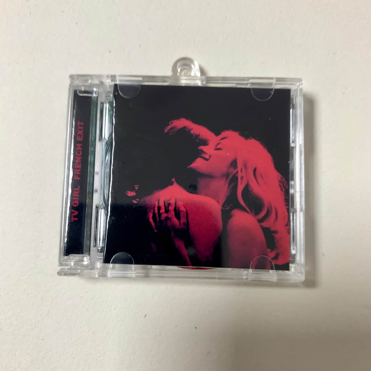 TV Girl Little CD Album Cover Keychains - French Exit -Who Really Cares