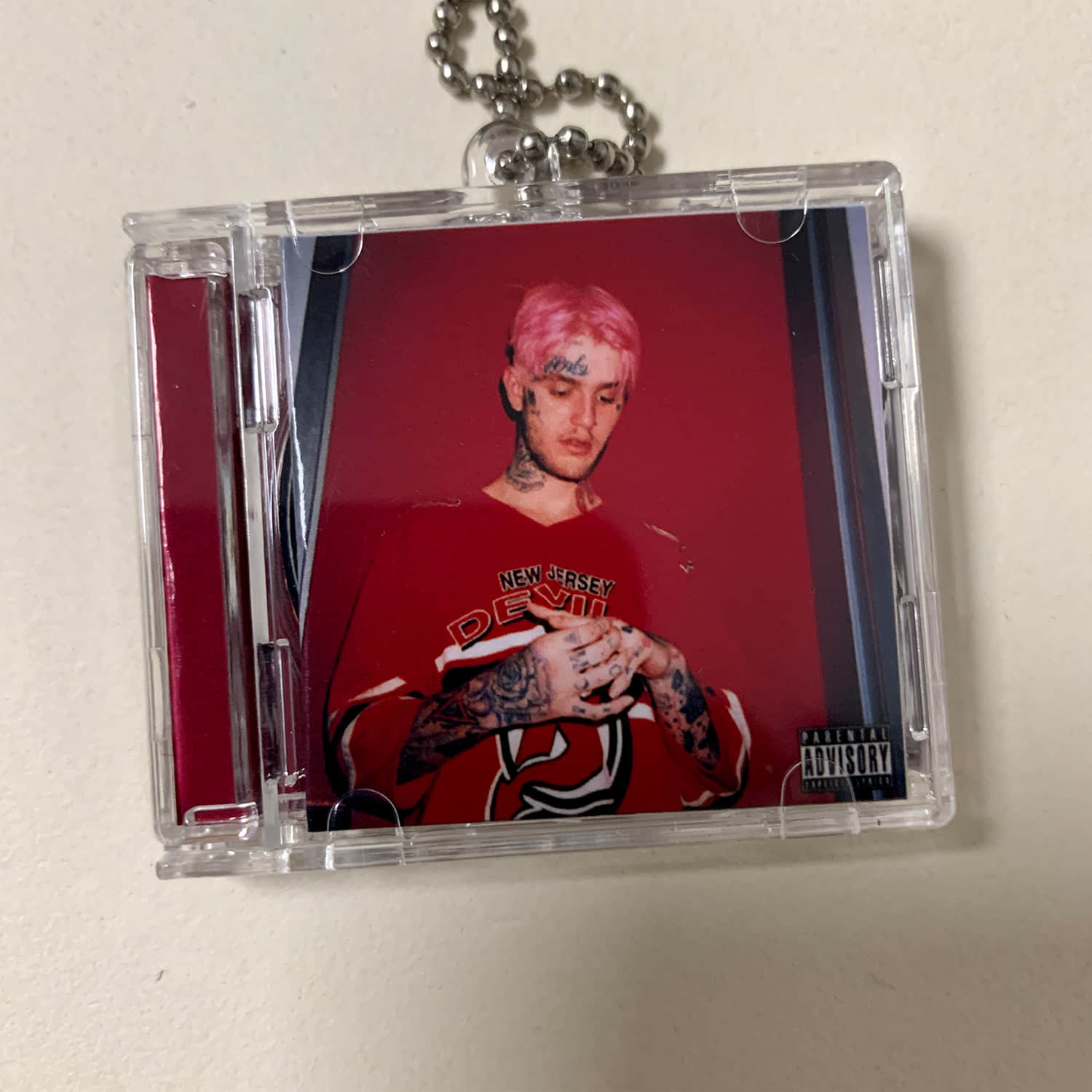 Lil Peep Little CD Album Cover Keychains - Hellboy