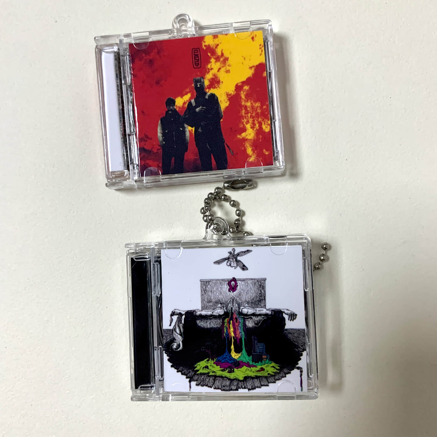 Twenty One Pilots Little CD Album Cover Keychains - Blurryface - Clancy - Twenty One Pilots 