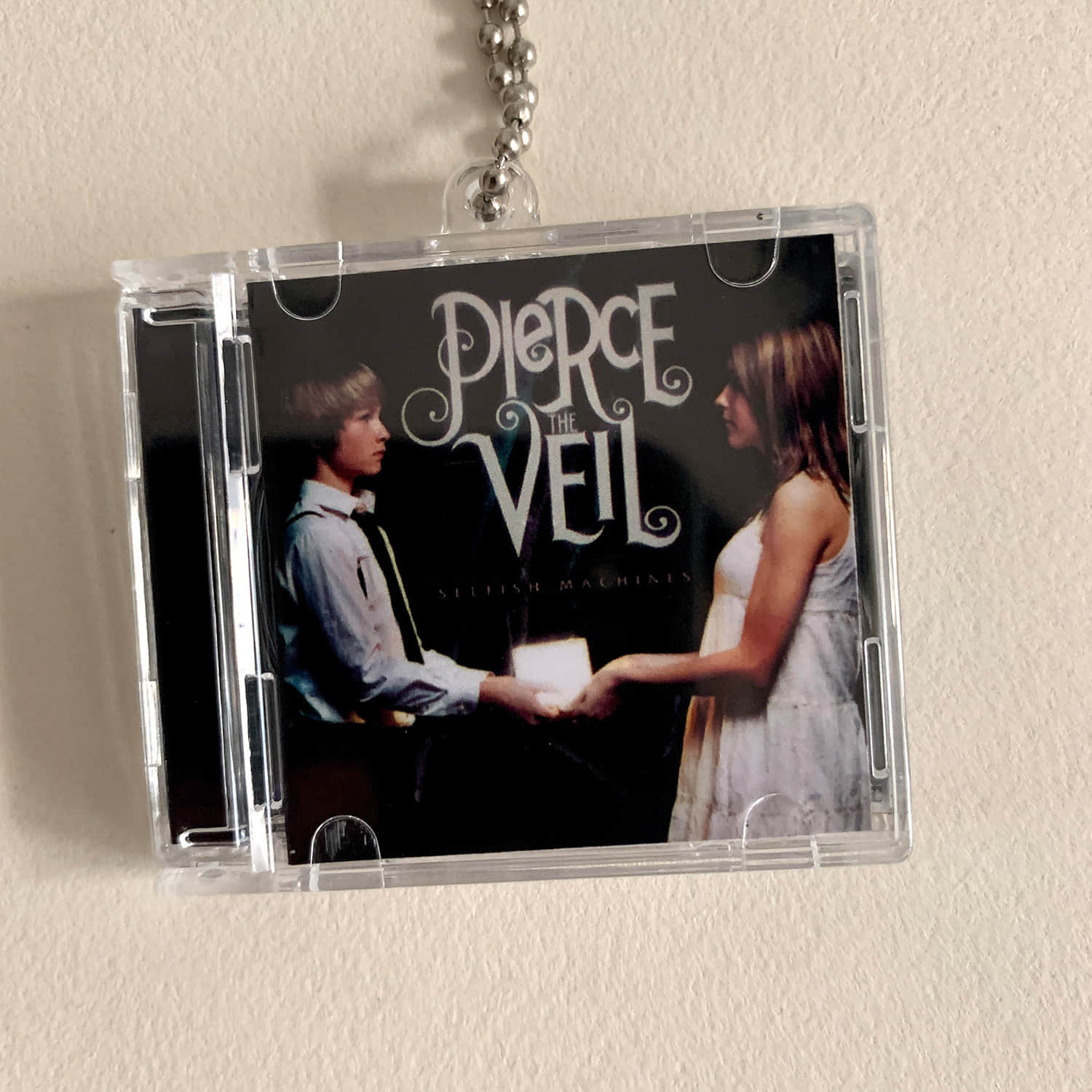 Pierce The Veil Little CD Album Cover Keychains - Collide With The Sky