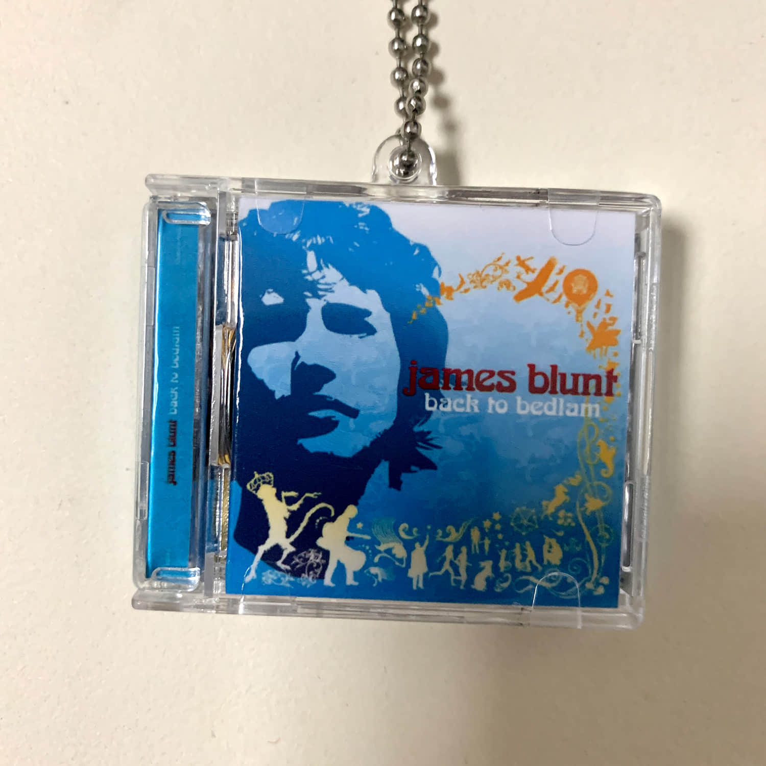 James Blunt Little CD Album Cover Keychains  – Back To Bedlam