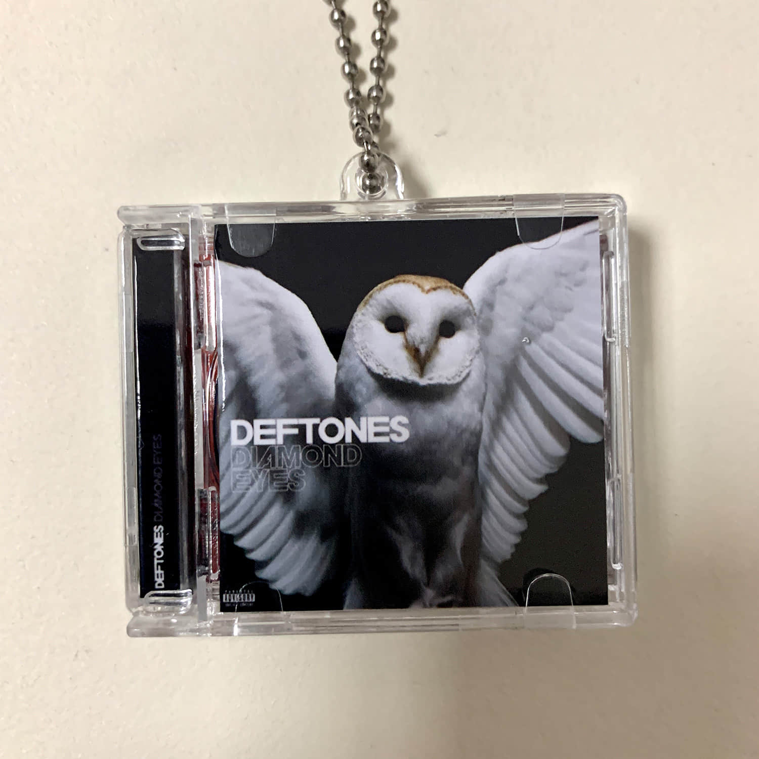 Deftones Little CD Album Cover Keychains - Around the Fur - Saturday Night Wrist -Deftones - Adrenaline - Koi No Yokan -Diamond Eyes - White Pony