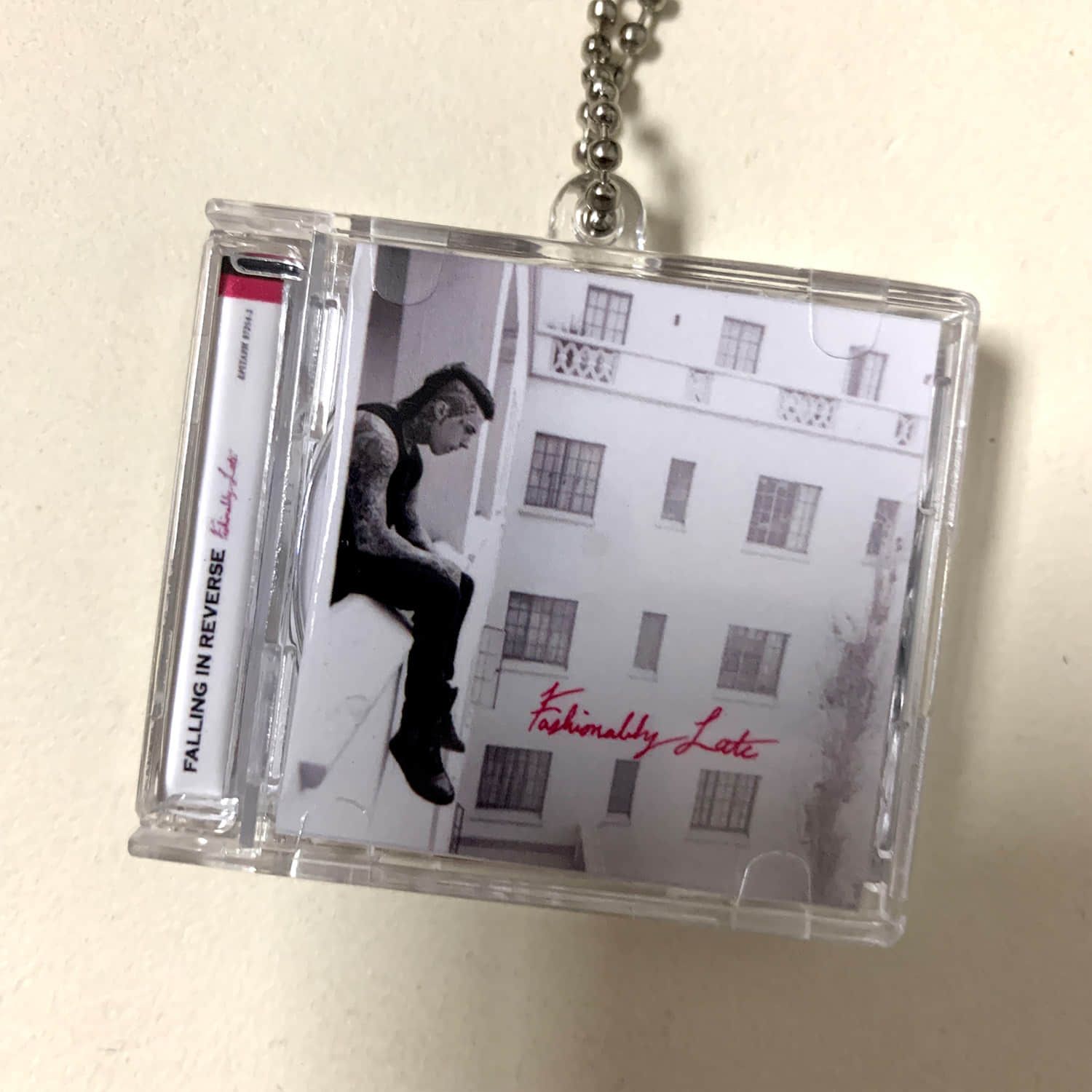 Falling In Reverse Little CD Album Cover Keychains – Fashionably Late 