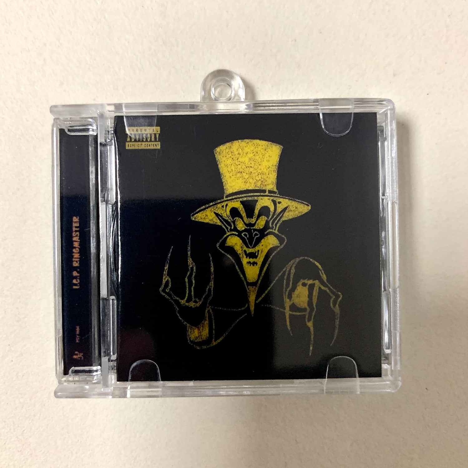 Insane Clown Poses(ICP)  Little CD Album Cover Keychains - The Great Milenko - Ringmaster -Riddle Box